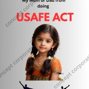 Stop Them doing unsafe act  -  A3 Sticker (29.7 x 42 cm)