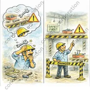 RK Laxman style – Adopt Hazard Prediction Technique - Gujarati