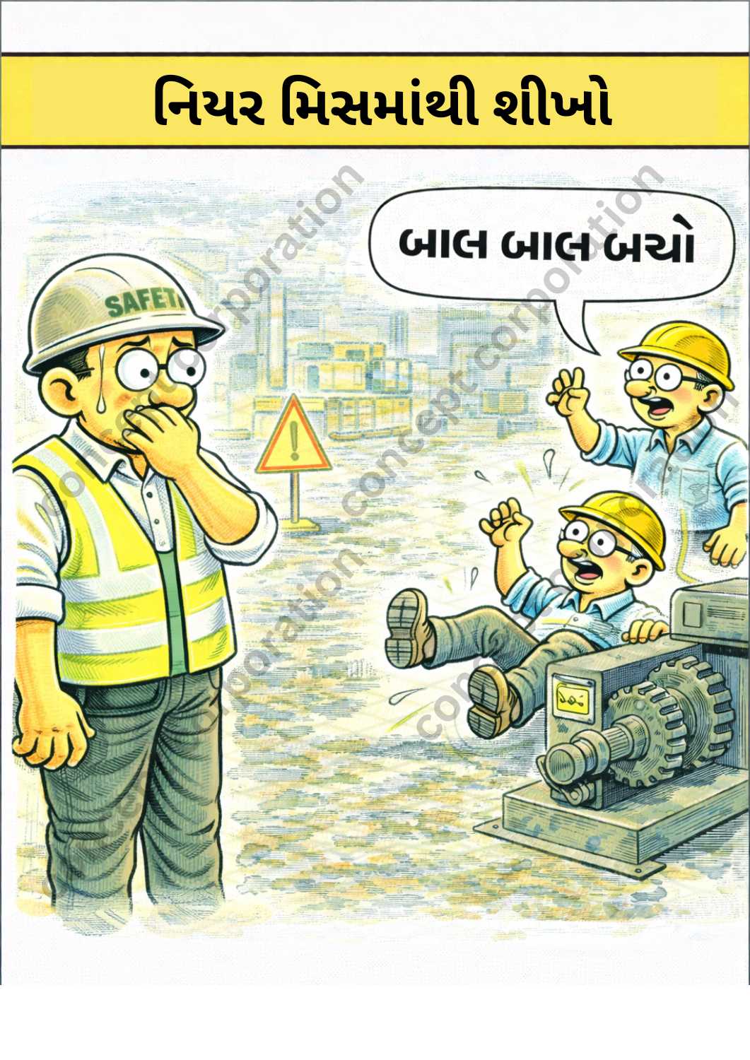 RK Laxman style – Learn From Near Misses – Gujarati